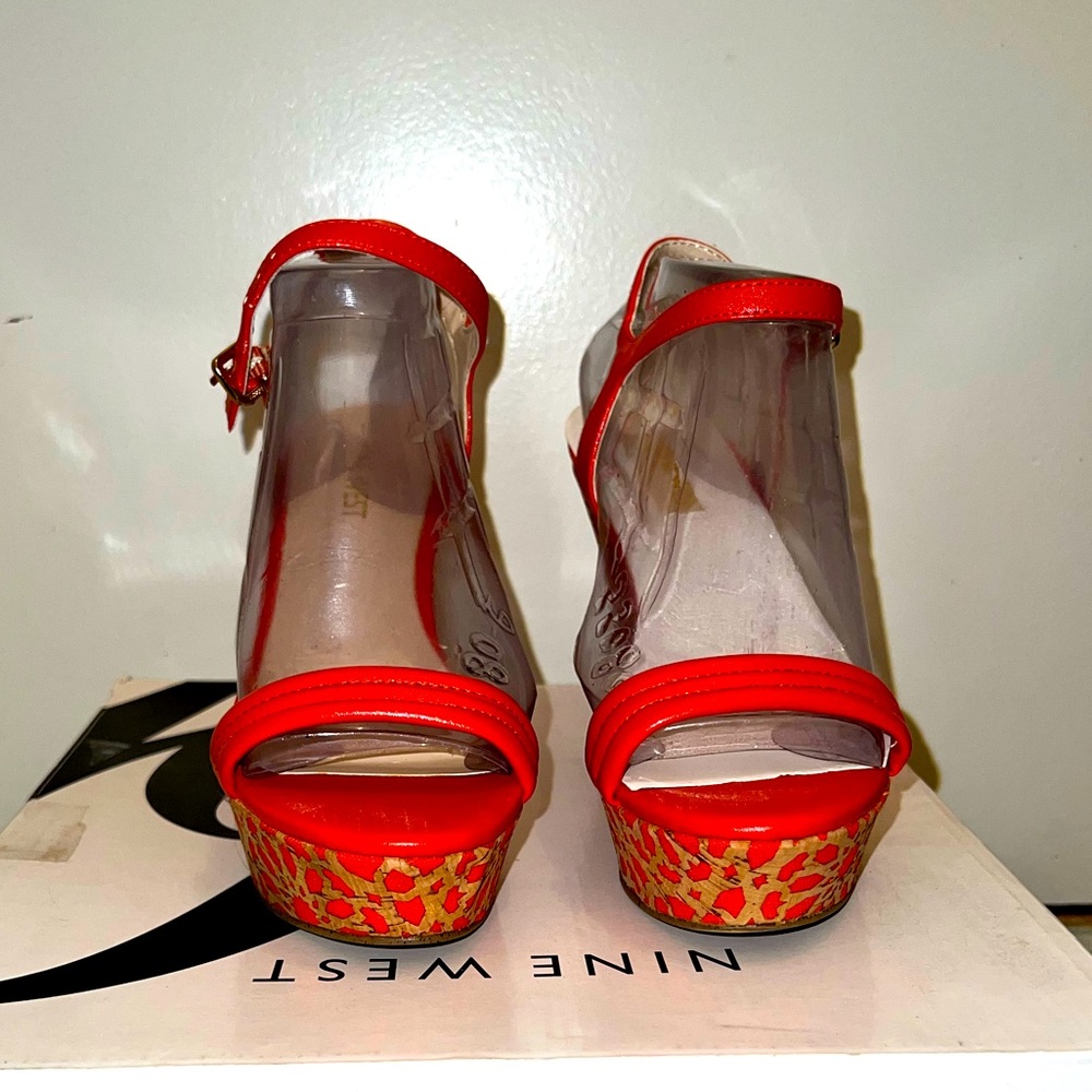 Nine West Heel Sandals Junebugo